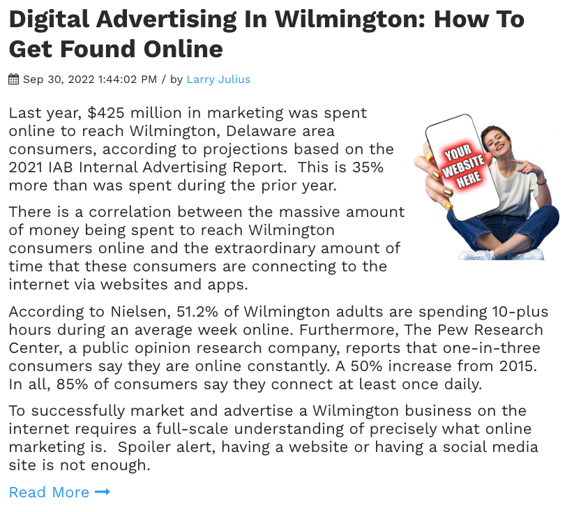 Digital Advertising In Wilmington